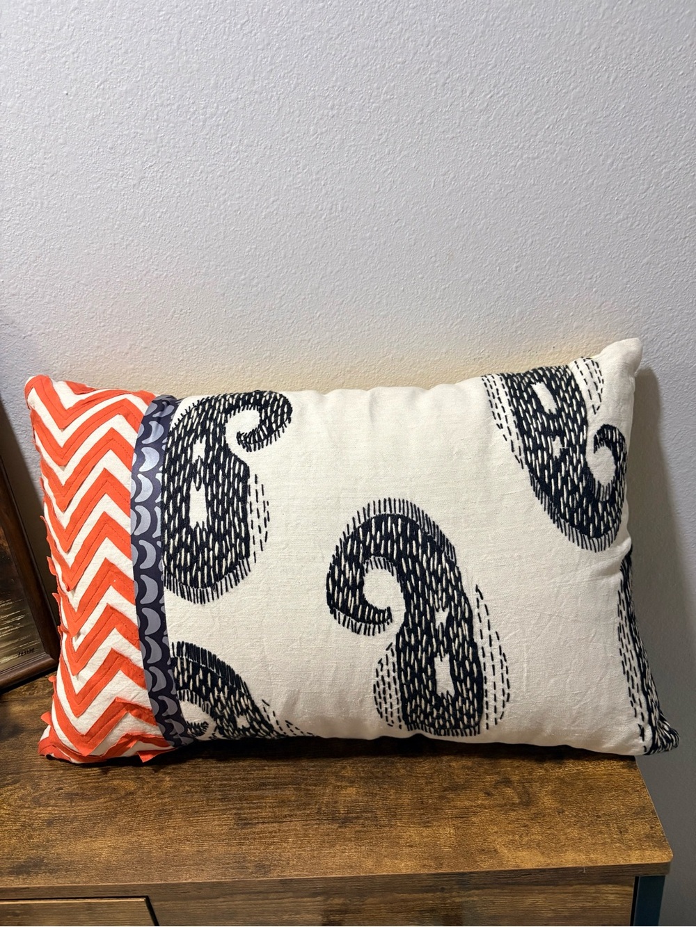 Fred Shand For Anthropologie Lumbar Decorative Throw Pillow